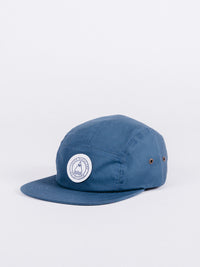 gorra laser barceloneta 5 panel hat steel visera plana ajustable cinco paneles azul