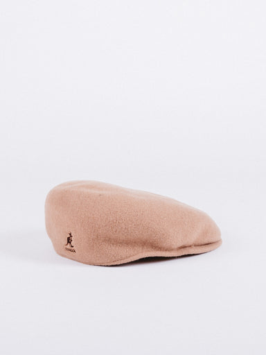 boina kangol 504 Cap Camel visera dura lana beige canguro
