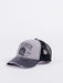 gorra Von Dutch Crew21b Trucker Grey/Black visera curva ajustable rejilla