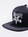 gorra thrasher skategoat embroidered mesh cap negro gris