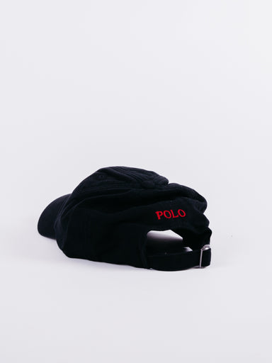 Black Classic Sport Cap Pique - La Tienda de las Gorras