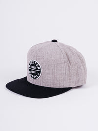 Oath III Snapback Grey/Black - La Tienda de las Gorras