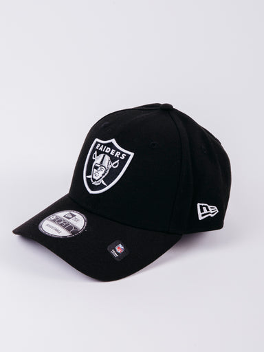 gorra negra raiders ajustable