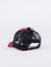 gorra von dutch BIC/BOR Trucker Burgundy/Black visera curva ajustable rejilla granate negro 